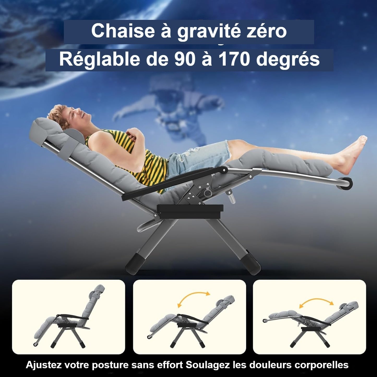Chaise Pliante Zéro Gravité