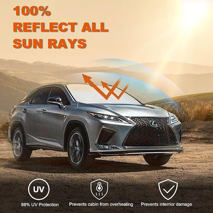 Pare-soleil pour pare-brise de voiture ☀️