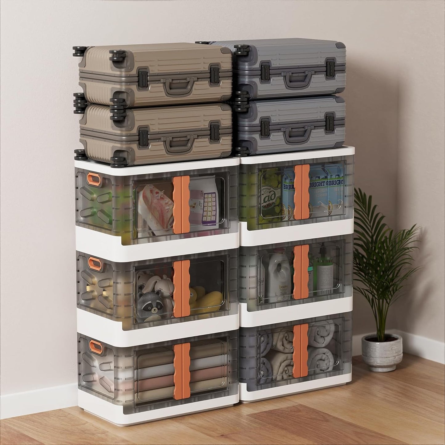 RuimteOrganizer - Opbergbakken - 80L SET