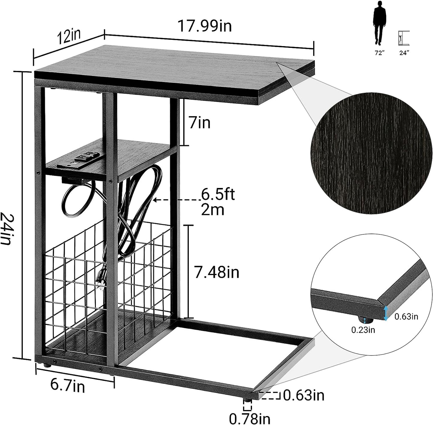 ODIKA™ Mesa de Café 👨🏻‍💻