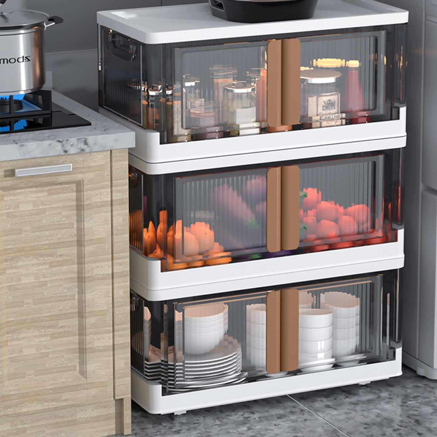 RuimteOrganizer - Opbergbakken - 80L SET