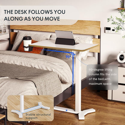 ✨ SANODESK: Verstelbare Medische Bedtafel 🛏️