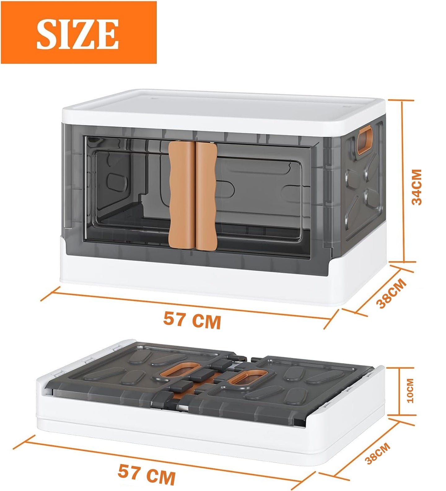 RuimteOrganizer - Opbergbakken - 80L SET