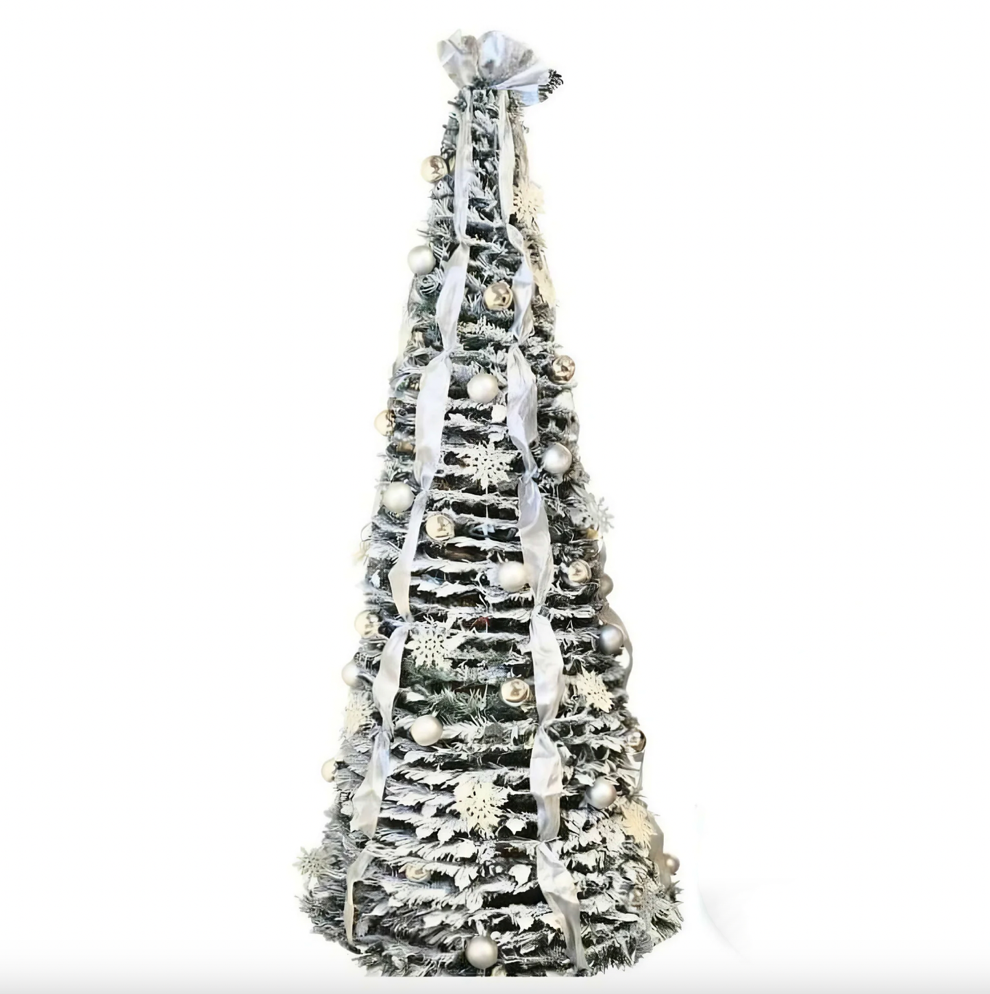 Sapin de Noël pré-décoré – Montez-le en 60 secondes 🎁🎁🎄